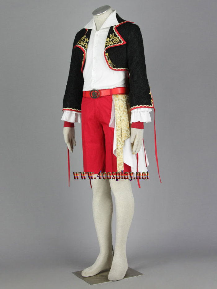 Vocaloid Family Sandplay Kagamine Len Cosplay Costume