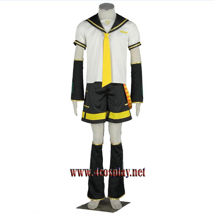 Vocaloid Kagamine Len 2 Cosplay Costume Outfit