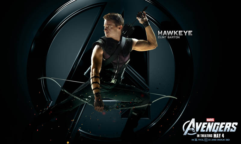 Avengers Age of Ultron Hawkeye Cosplay Costume 